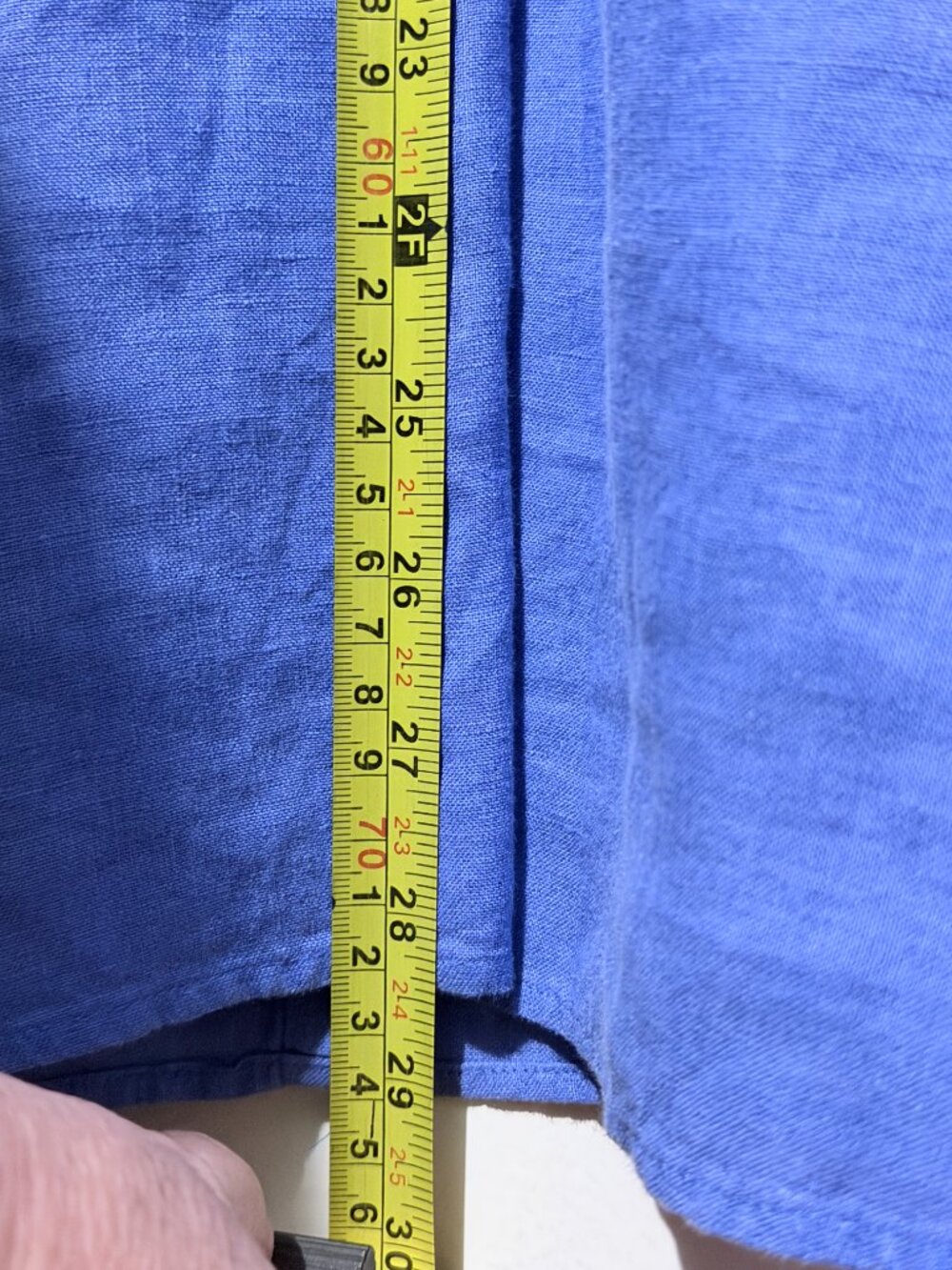 Chico's No-Iron Linen Button-Down Shirt (Dual Front Utility Pockets) - Picture 15 of 16